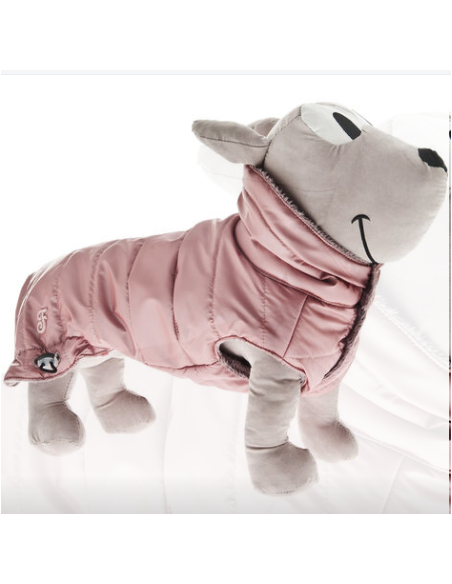 Piumino Cristallo Misura cm 55 Colore rosa. Abbigliamento Per Cani