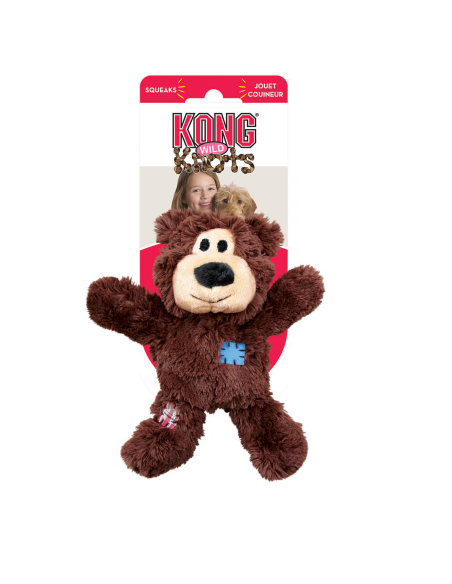 Kong Orsetto Wild Knots Small/Medium. Giochi Per Cani