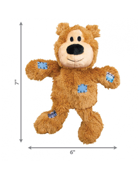 Kong Orsetto Wild Knots Small/Medium. Giochi Per Cani
