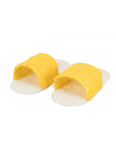 Gioco Per Roditori Sandali In luffa. Giochi Per Roditori