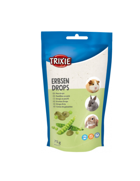 Drops Con Piselli gr 75. Snack Per Roditori