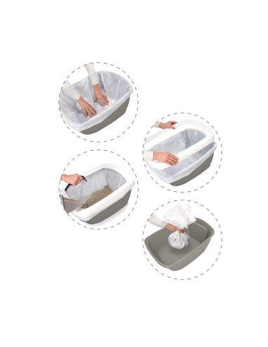 Sacchetto Sandy Bag 6 Pz. Accessori Per Lettiere