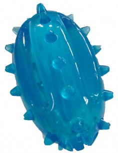 Gimdog Squeeze Play Football cm 10,2. Giochi per Cani