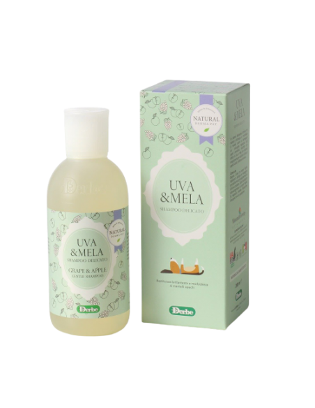 Natural Derma Pet Shampoo Uva e Mela ml 200. Derve . igieni Per cani