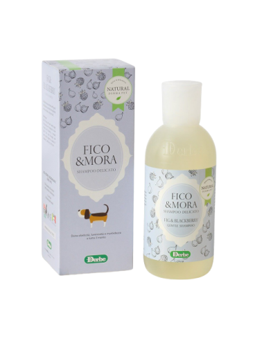 Natural Derma Pet Shampoo Fico e Mora ml 150. Derbe . Igieni Per Cani