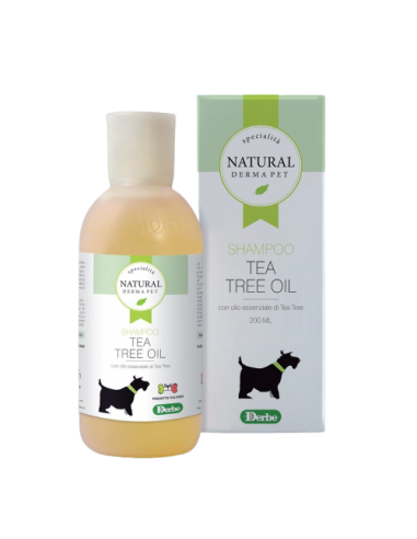 Natura Derma Pet Shampoo Tea Tree Oil ml 200. Igieni Per Cani