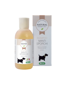 Natural Derma Pet Shampoo per Manti Sporchi ml 200.Derbe Igiene per cani