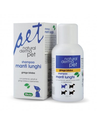 Natural Derma Pet Shampoo Manti Lunghi . ml 200. Igiene Per cani