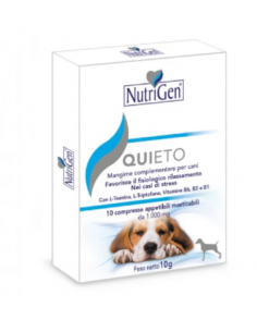 Quieto Cane 10 Compresse Nutrigen. Integratori Per Cani