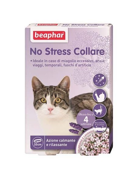 Collare Beaphar No Stress Collare Gatto . Antiansia Per Gatti