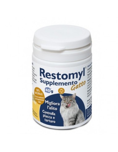 Restomyl Supplemento Gatto gr 40. Vitaminici Per Gatti