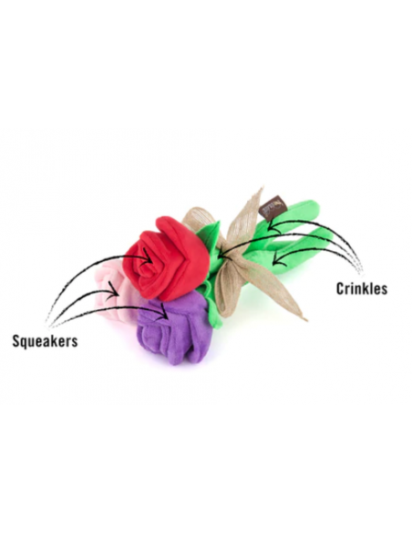 Gioco rose peluche. gioco per cani