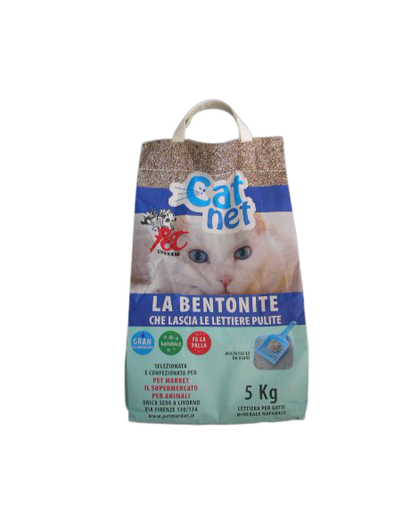 Lettiera Catnet Pet Market kg 5 . Lettiera Agglomerante