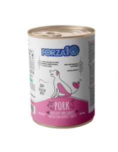 Forza 10 Mantenimento Maiale e Avena gr.400. Cibo Umido Per Cani