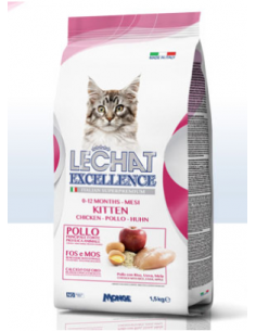 Lechat Exellente Kitten Kg.1,5. Cibo Secco Per Gattini