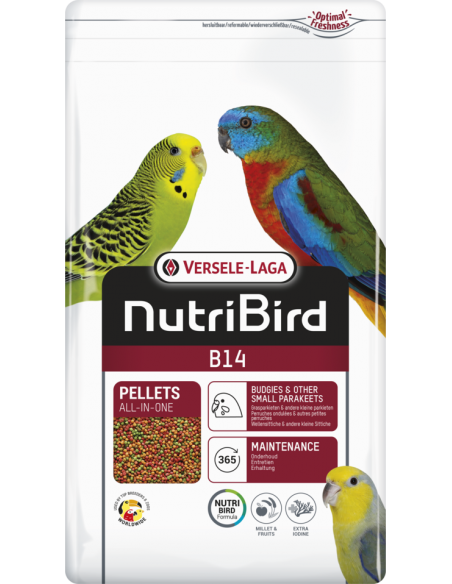 Nutribird B14 Mantenimento gr 800. Mangime Per Uccelli