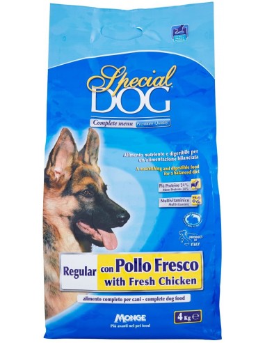 Special Dog Regular pollo fresco KG.4. Crocchette per Cani