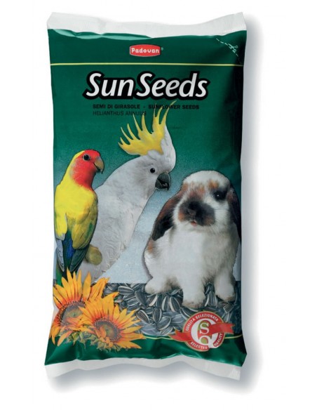 Padovan Sunseed Medio Semi di Girasole Medio GR.500. Mangime Per Uccelli