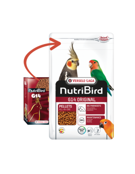 Nutribird G14 Original Mantenimento kg 1. Mangime Per Uccelli