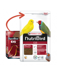 Versele Laga Nutribird C15 Mantenimento kg 1 . Mangime Per Volatili
