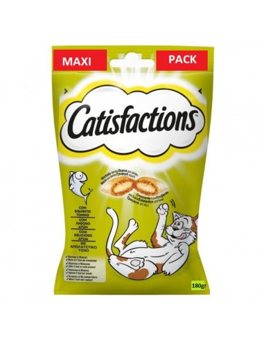 Catisactions Tonno Maxi Pack GR.180. Snack Per Gatti