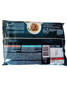 GOURMET PERLE multipack Trionfo di Salsa tonno /salmone 4x85 gr. Cibo Umido per gatti 2