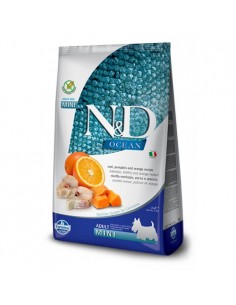 promo standN&D Grain free ZUCCA ADULT MINI MERLUZZO ZUCCA E ARANCIA KG.7