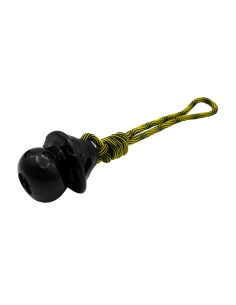 Gimdog Happy Funghetti Nero. Giochi Per Cani