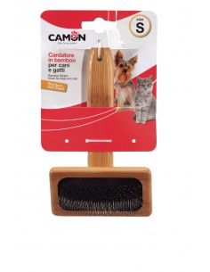 Cardatore In Bambu' misura small. Toelettatura per cani