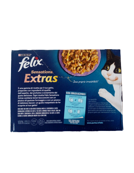 Felix Multipack Sensations Extras Selezioni saporite in Gelat. 12x 85gr.