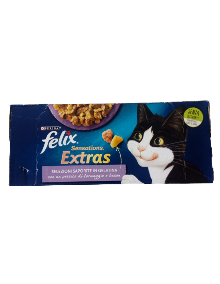 Felix Multipack Sensations Extras Selezioni saporite in Gelat. 12x 85gr.