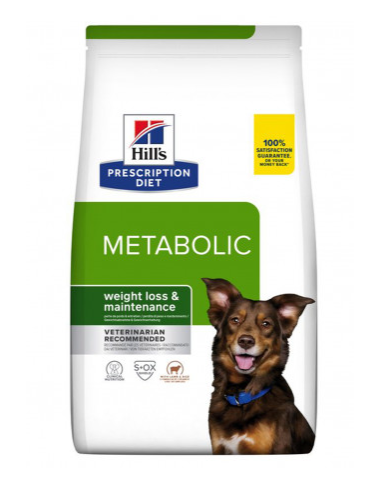HILL'S Canine Metabolic Kg.1,5 Agnello e Riso. Dietetico Per Cani