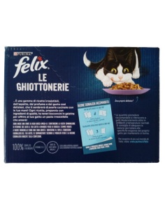 Felix Multipack le Ghiottonerie Le preferite in Gel. 12x 85gr. Cibo Umido Per Gatti 2