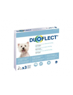Duoflect Dog 10-20 Kg 3 pipette. Antiparassitario Cani