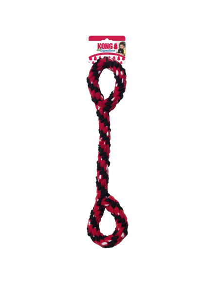 Kong Signature Rope Double Ring Tug. Gioco Per Cani