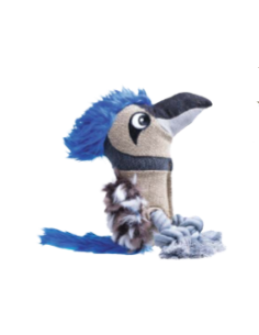 Ghiandaia Blu Con Corda . Giochi Per Cani