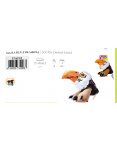 Aquila Reale In Tessuto. Giochi Per cani. 2