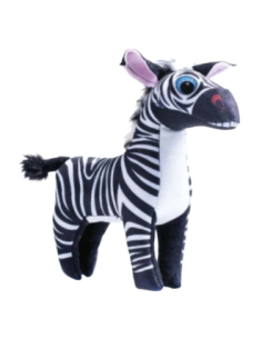 Zebra Colorata Tessuto. Giochi per Cani