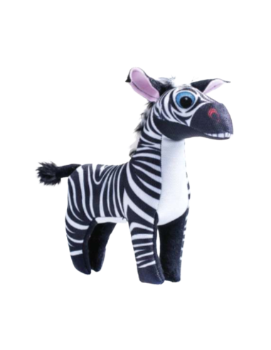Zebra Colorata Tessuto. Giochi per Cani