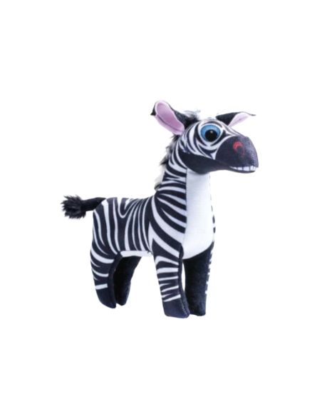 Zebra Colorata Tessuto. Giochi per Cani