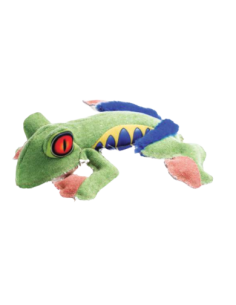 Rana Colorata Tessuto. Giochi Per Cani