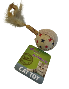 Palla Matatabi Tela . Giochi Per Gatti 2