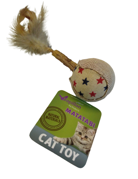 Palla Matatabi Tela . Giochi Per Gatti
