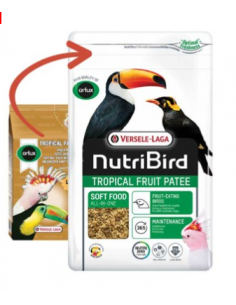 Nutribird Tropical Fruit patee KG.1. Mangime Per Uccelli 2
