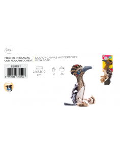 Picchio In corda .Giochi per cani 2