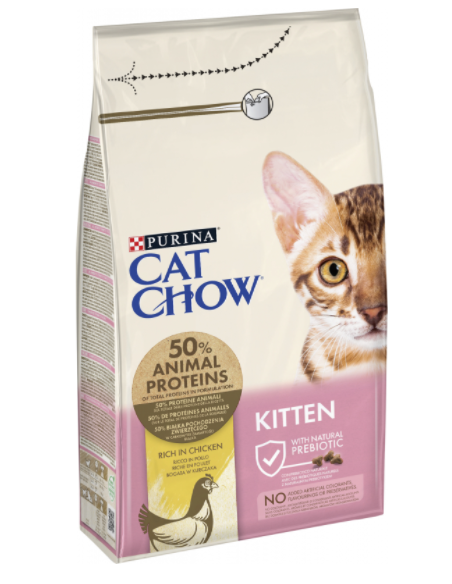 Purina Cat Chow Kitten kg 1,5. Cibo Secco Per Gattini