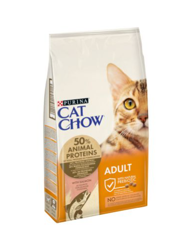 Purina Cat Chow Adult Salmone kg 1,5. Cibo Secco Per Gatti