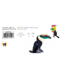 Tucano Joe In tessuto Giochi Per Cani 2