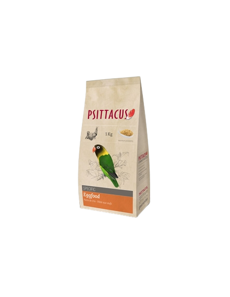 Psittacus Pastoncino Secco Eggfood kg.1. mangime per uccelli