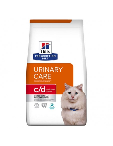 HILL'S Feline C/D Urinary Stress Ocean Fish KG.1,5. Dietetico Per Gatti